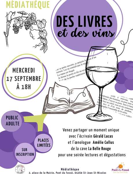 Des livres et des vins