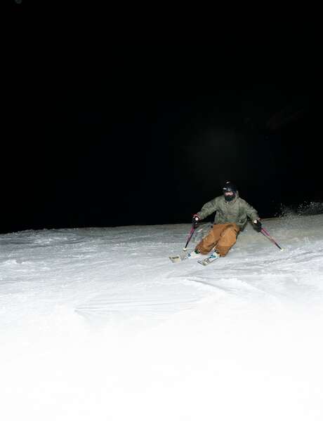 Sci notturno sulla Vallée Blanche Sci notturno sulla Vallée Blanche