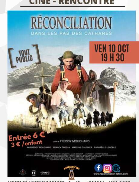 Ciné-rencontre ‘Réconciliation dans les pas des Cathares’