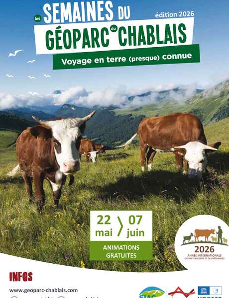 The Chablais Geopark Weeks - 2026 edition
