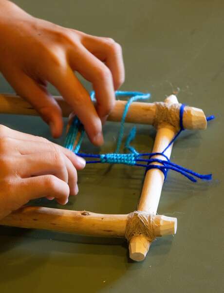 Tissage de bracelets