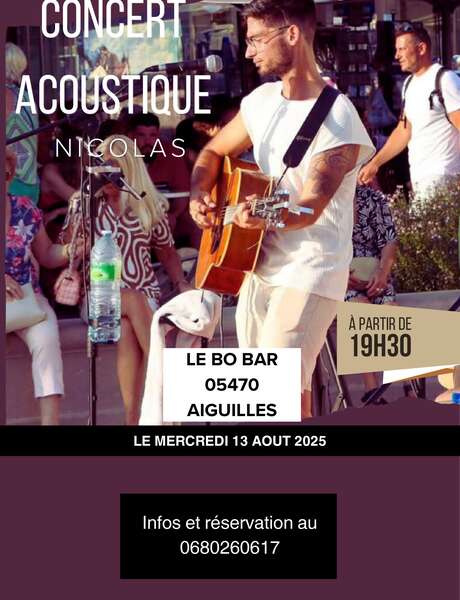 Soirée repas concert au Bô Bar