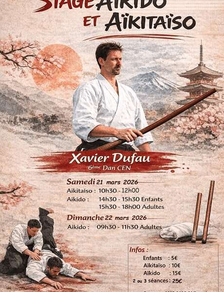 Stage Aïkido et Aïkitaïso