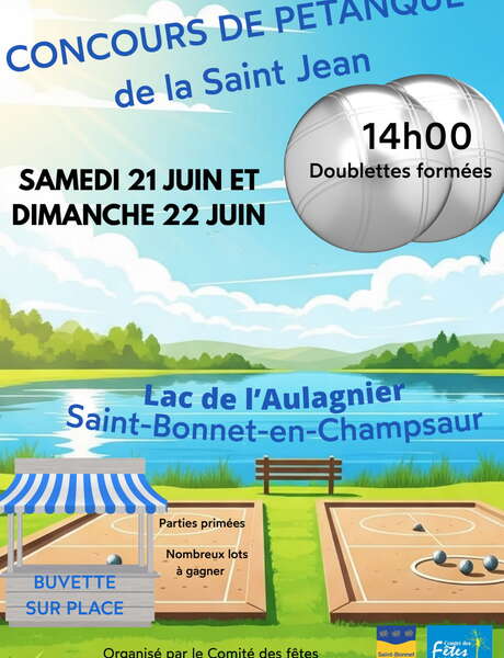 Concours de pétanque fête de la Saint-Jean Concours de pétanque fête de la Saint-Jean