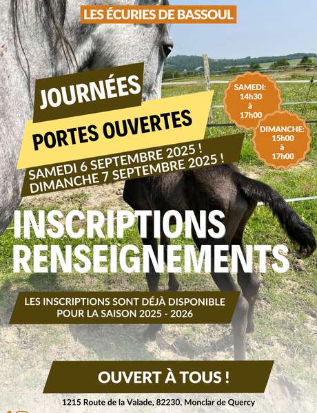 Ecurie de Bassoul - Portes ouvertes