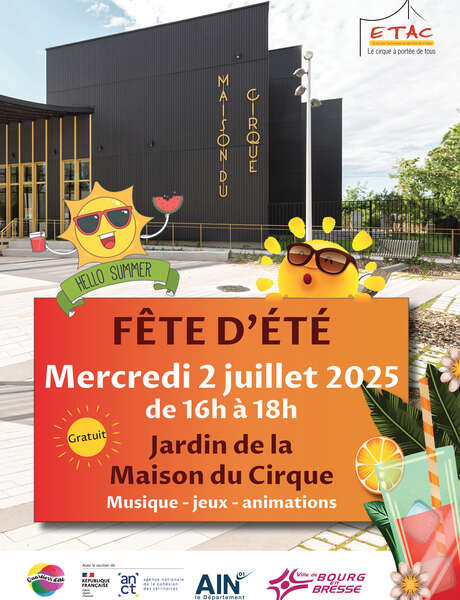 Fête d'été avec l'ETAC Fête d'été avec l'ETAC