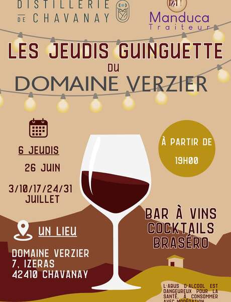 Les Jeudis Guinguettes - Verzier