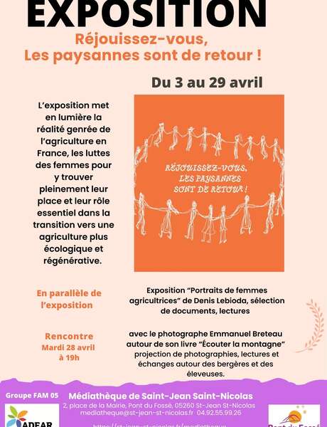 Réjouissez-vous,  Les paysannes sont de retour !