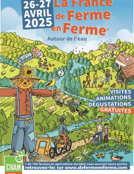 La France de ferme en ferme