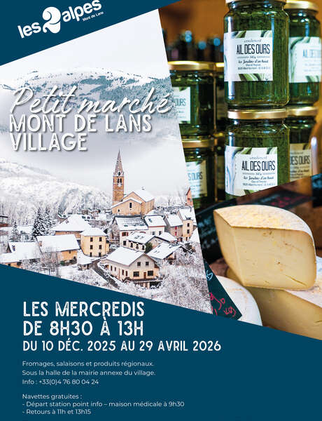 Le petit Marché de Mont-de-Lans Le petit Marché de Mont-de-Lans