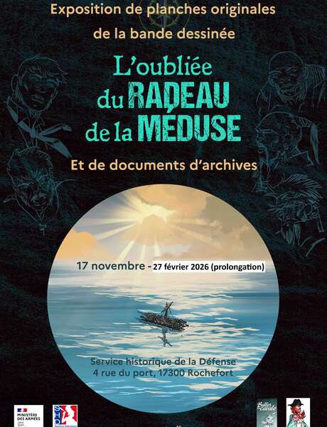 Exposition de planches originales de bande dessinée et de documents d'archives