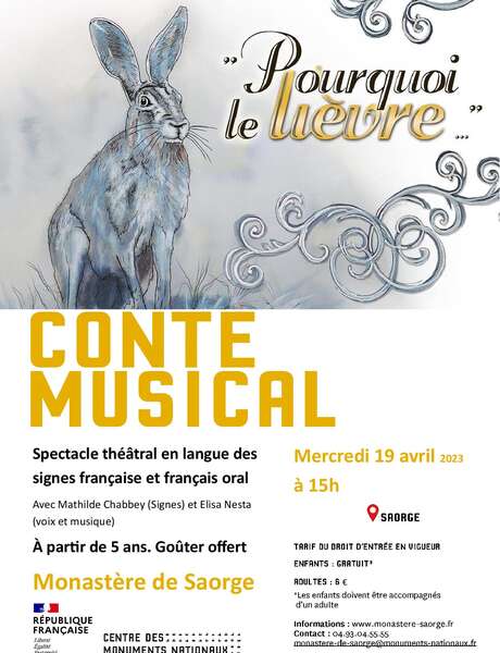 Musical tale "Why the hare?"