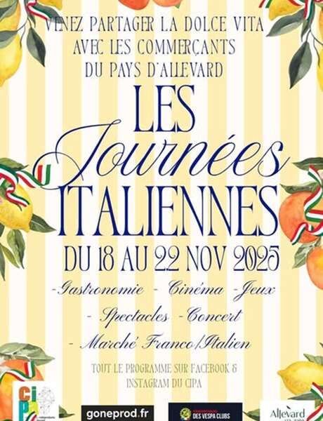 Les journées italiennes dans le pays d'Allevard