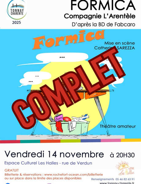 Théâtre : Formica