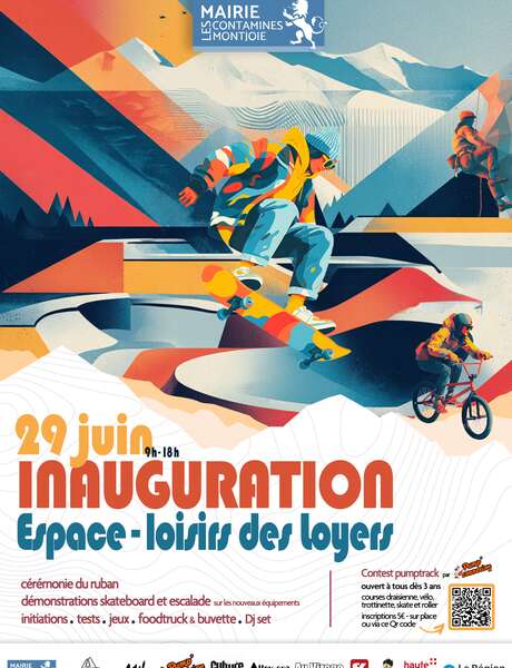 Inauguration de l'espace de loisirs des Loyers