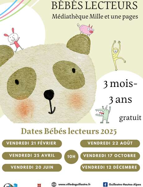 Bébés lecteurs à Guillestre