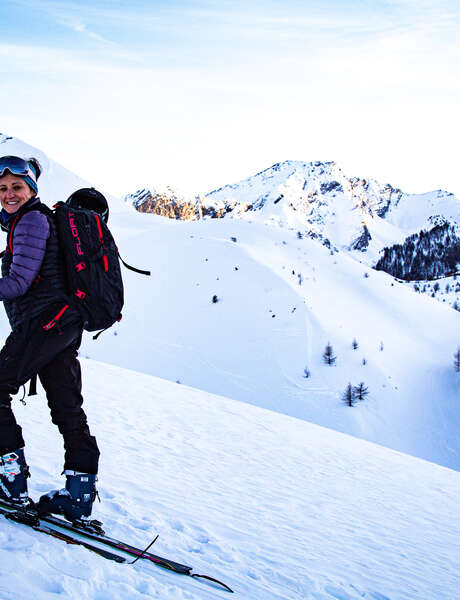 Rando ski expérience avec K2 et BCA : Initiation gratuite en ski de randonnée avec Mont Epique