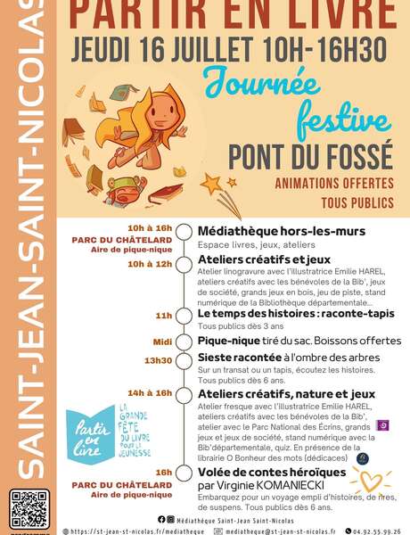 Partir en Livre - Journée festive