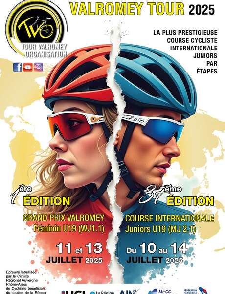 Ain Bugey Valromey Tour 2025 - international cycling race 37th édition