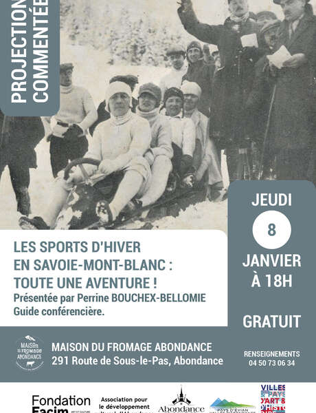 Commentary screening: “The adventure of winter sports in Savoie Mont-Blanc: Quite an adventure”