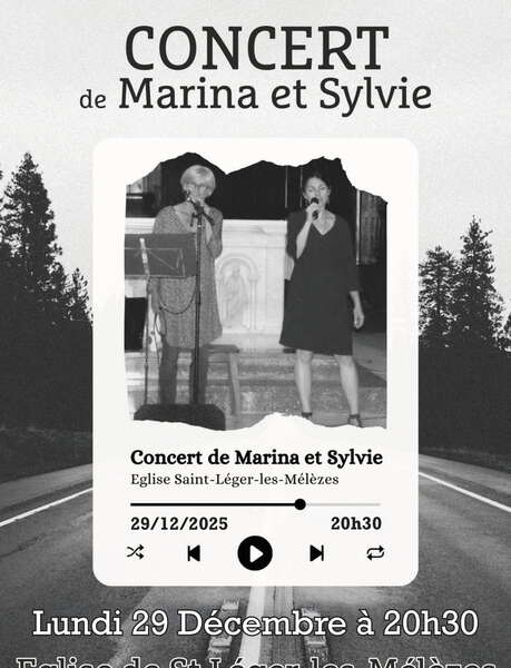 Concert de Marina et Sylvie
