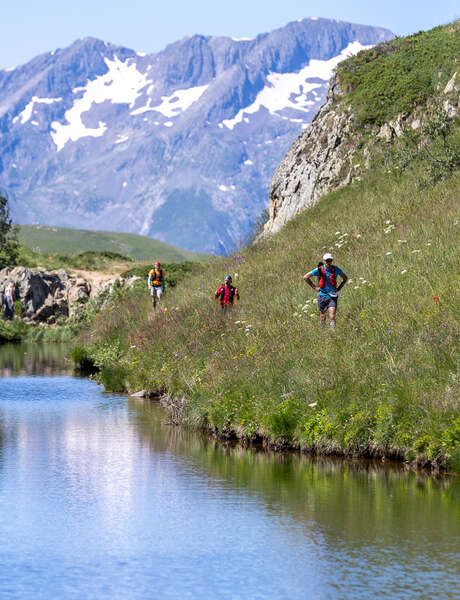 Oisans Trail Tour - trail court