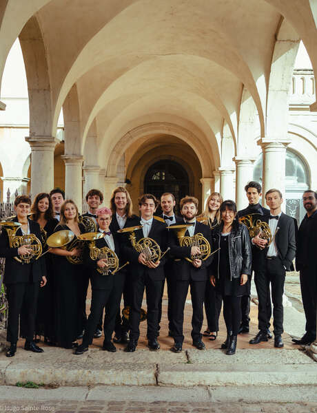 Classe de cors du Conservatoire National Supérieur de Musique de Lyon - 30ème Festival Cuivres en Dombes