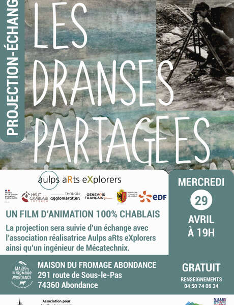 Projection and discussion: "Les Dranses partagées"
