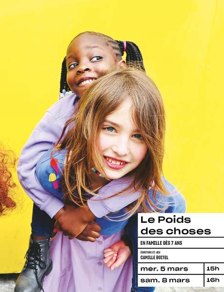 Circus show for young audiences - Le Poids des choses