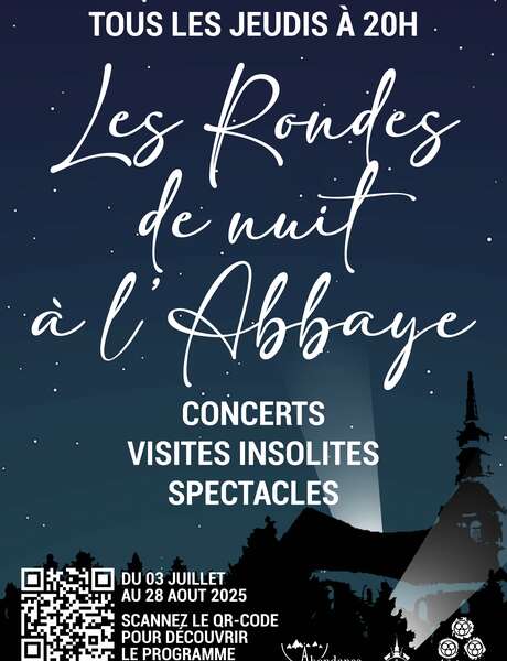 Night Rounds at the Abbey | Concert by Franck Tortiller and Misja Fitzgerald Michel duo vibraphone and guitar | Percu'Impulse