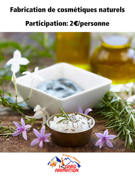 Atelier créatif : Cosmétiques naturels