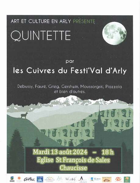 Quintette par les Cuivres du Festi'Val d'Arly