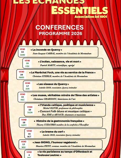 Conférence: La joconde en Quercy