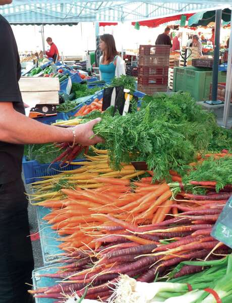 Marché hebdomadaire de Condrieu