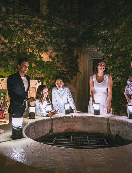 Visite guidée à la lanterne