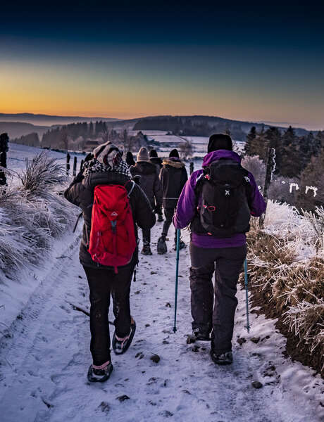 Veillée nordique avec repas montagnard à l'Auberge de la Jasserie
