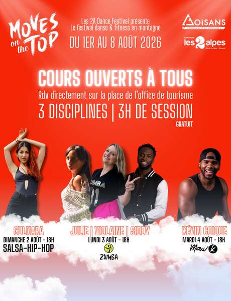 Moves on the top - Cours ouverts à tous
