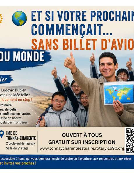 Conférence : Le tour du monde en stop