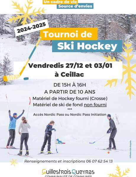 Tournoi de Ski Hockey