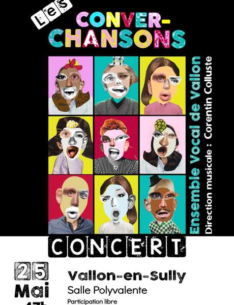 Les Converchansons, Ensemble Vocal de Vallon-en-Sully