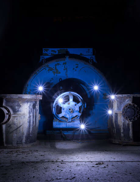 Exposition A Ciel Ouvert - créations en lightpainting - Mont de Lans