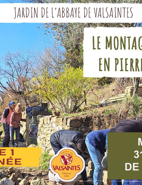 Stage : Le montage de murs en pierres sèches