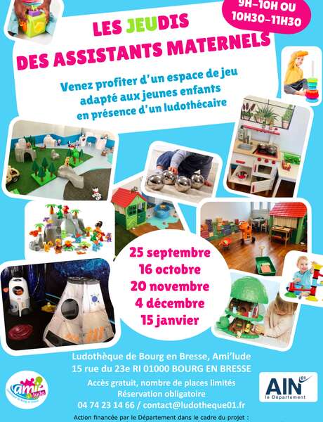 Les jeudis des assistants maternels