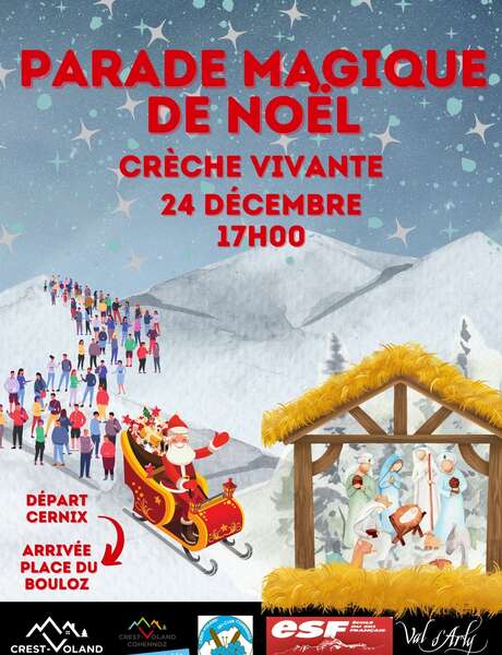 Soirée de Noël : la Parade Magique