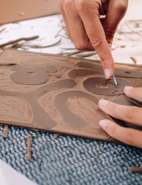 Atelier Linogravure à la Maison du Berger