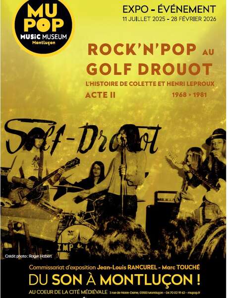 MuPop : Exposition temporaire Golf Drouot Acte II (1968-1981)