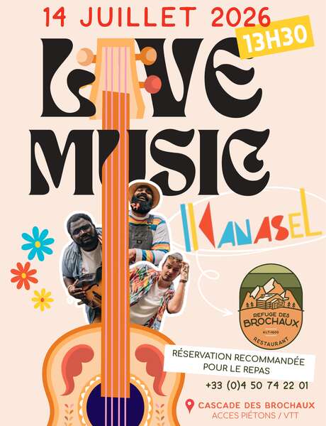Live music au refuge des Brochaux