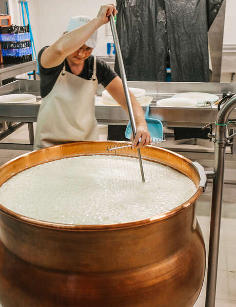 Visite de la Fruitière des Perrières