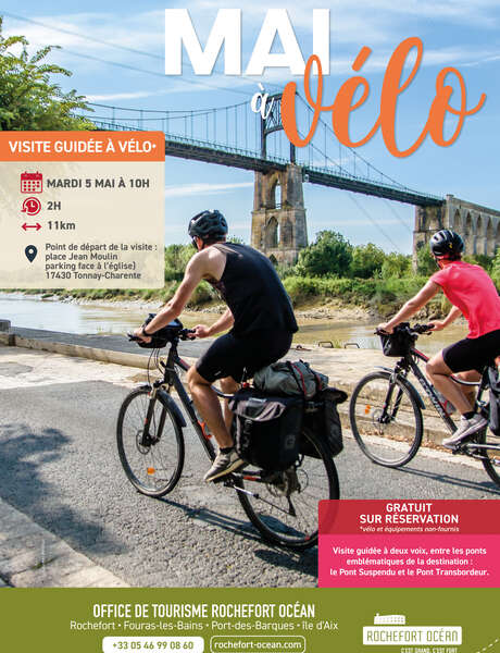 May by Bike – From one bridge to the next, cycling along the Charente