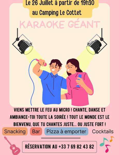 Karaoké Géant